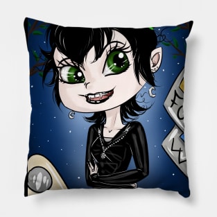 The Little Vampire Witch Pillow