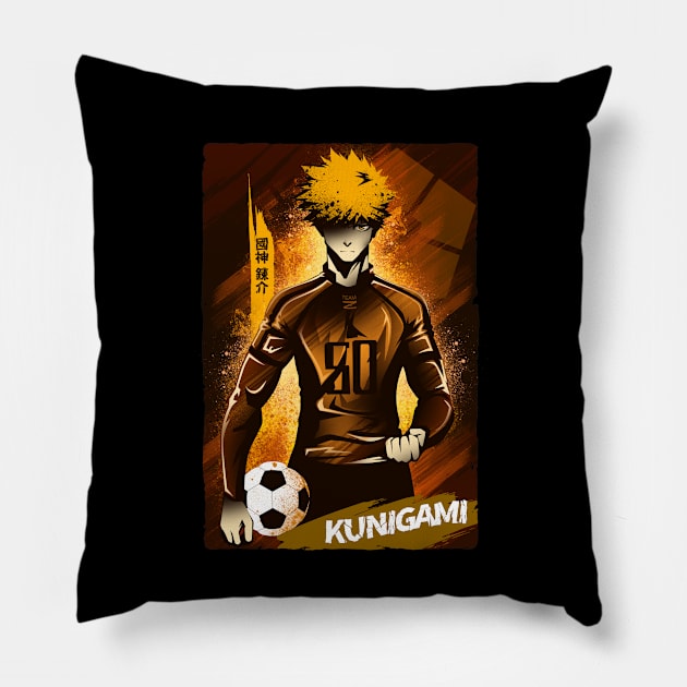 Attack of Silhouette Muscle Kunigami Pillow by HyperTwenty