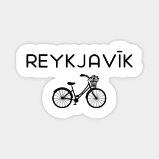Reykjavík Bicycle Magnet
