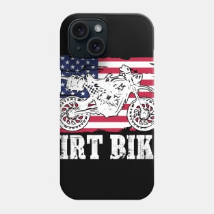 Motocross Bike Motorcycle Dirt Bike Pride Flag Phone Case