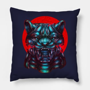 Blood Moon Panther Pillow