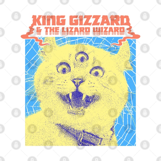 King Gizzard & Lizard Wizard - Psychcat by fuzzdevil