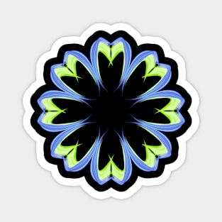 Blue flower Magnet