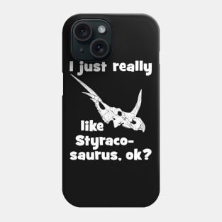 I just really like Styracosaurus Phone Case