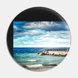 “Charlevoix South Pier Lighthouse” Pin