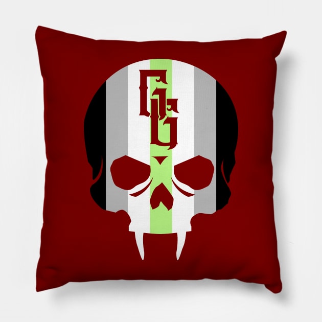 Agender Pride Gehenna Pillow by highcouncil@gehennagaming.com