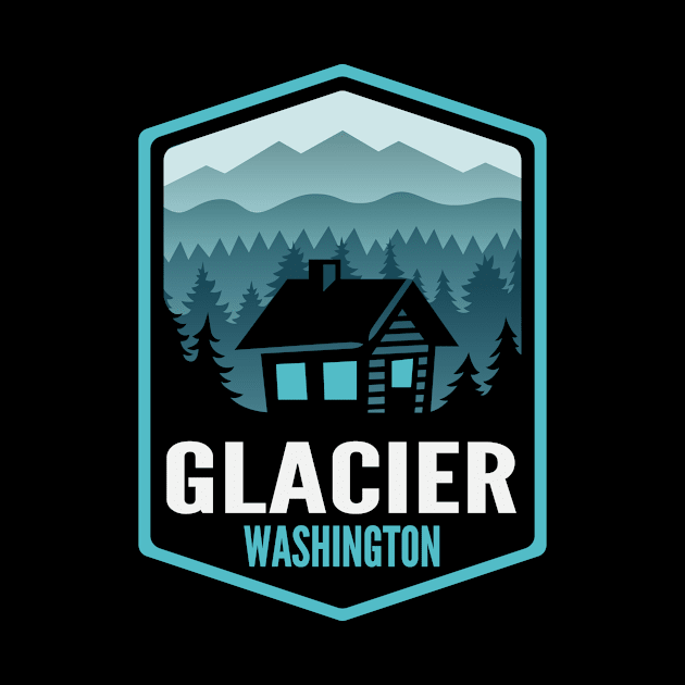 Glacier Washington Mountain Town Cabin by HalpinDesign