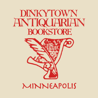 Defunct Dinkytown Antiquarian Bookstore Minneapolis T-Shirt