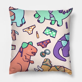 Dinosaur Panty Raid Pillow