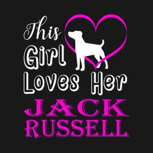 This Girl Loves Her Jack Russell T-Shirt