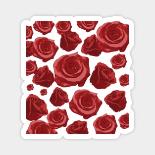 Red Roses Magnet