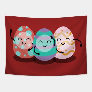 Funny Easter Eggs Tapestry