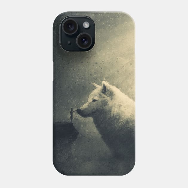 my wolf friend Phone Case by psychoshadow