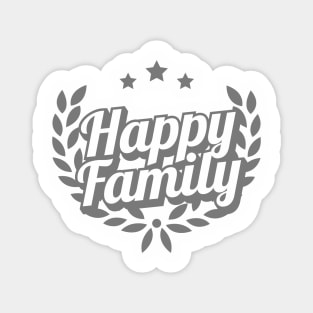 Happy Family Magnet