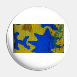 BLUE and YELLOW, Morocco Pin