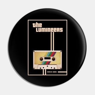 The Lumineers Music Retro Cassette Tape Pin