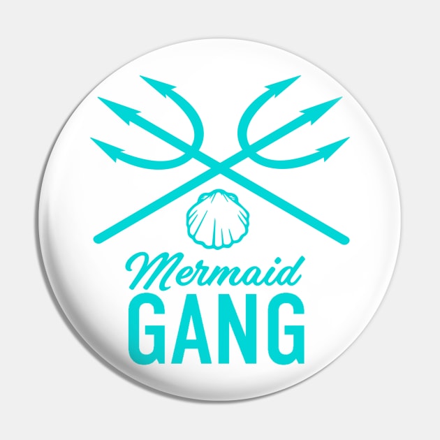 Mermaid Gang Pin by ballhard