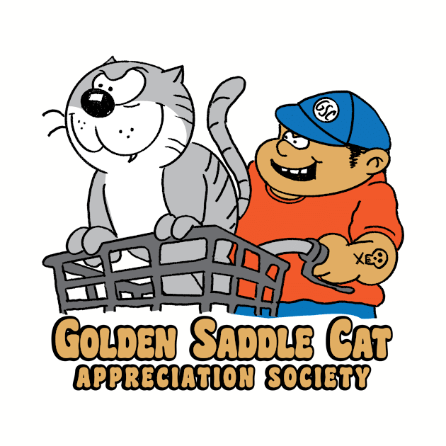 Golden Saddle Cat Appreciation Society by RealFanShitOnly/Peace.Sports