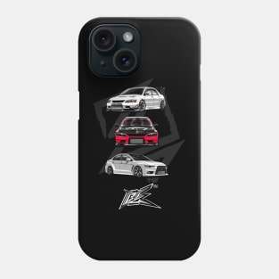 EVOLUTION OF THE EVO / evolution generations Phone Case