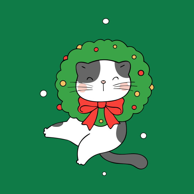 Meowy Christmas Cat by AvocadoShop