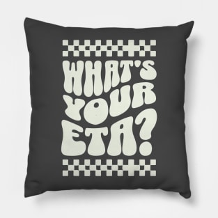 New jeans whats your eta typography bunny tokki | Morcaworks Pillow