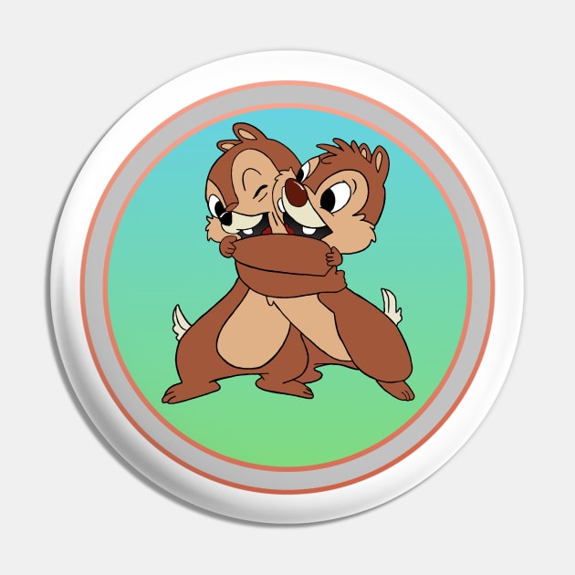 Chip n Dale Pin by MPopsMSocks