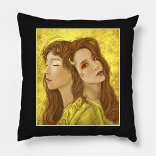 Taeyeon - Angel and Demon fanart Pillow