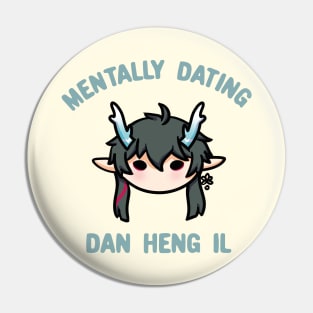 Mentally dating Honkai Star Rail Dan Heng Imbibitor Lunae | Morcaworks Pin