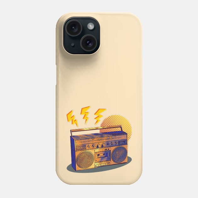 Listen to the radio Phone Case by Orange-C