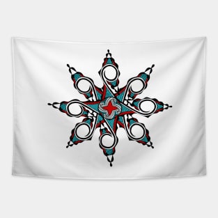 Pueblo Star Tapestry