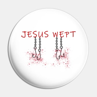 Jesus Wept - Hellraiser Pin