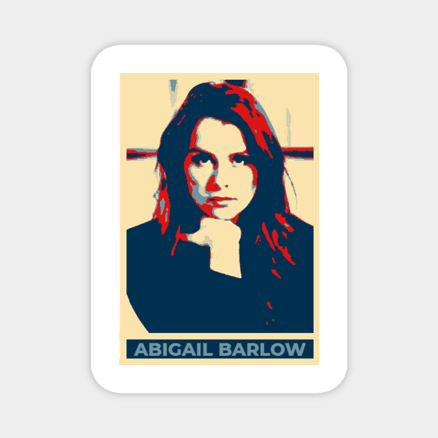 Abigail barlow Magnet by mohamedayman1