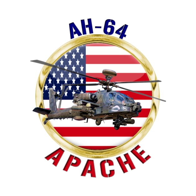 AH-64 Apache USA by MilMerchant