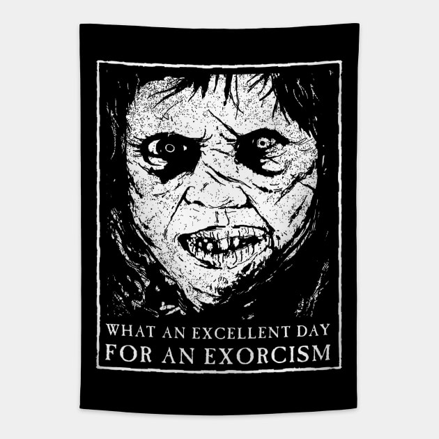 Exorcism Tapestry by TORVENIUS