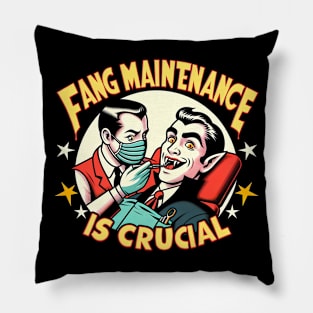 Fang Maintenance - Comic Pillow