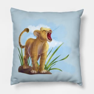 Lion Cub ROAR Pillow