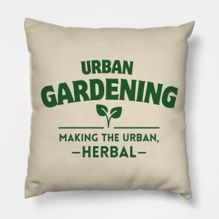 Urban Gardening Pillow