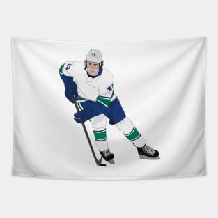 Quinn Hughes Tapestry