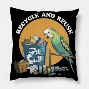 Recycle and reuse Pillow