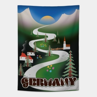 Germany Vintage travel poster Tapestry