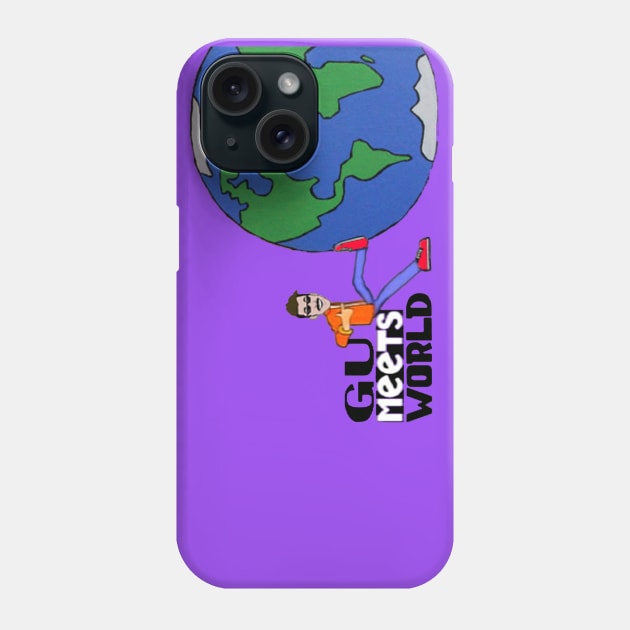 Gu Meets World Phone Case by MacandGu