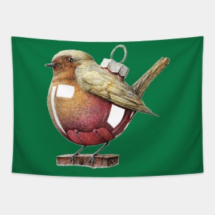 Christmas robin Tapestry