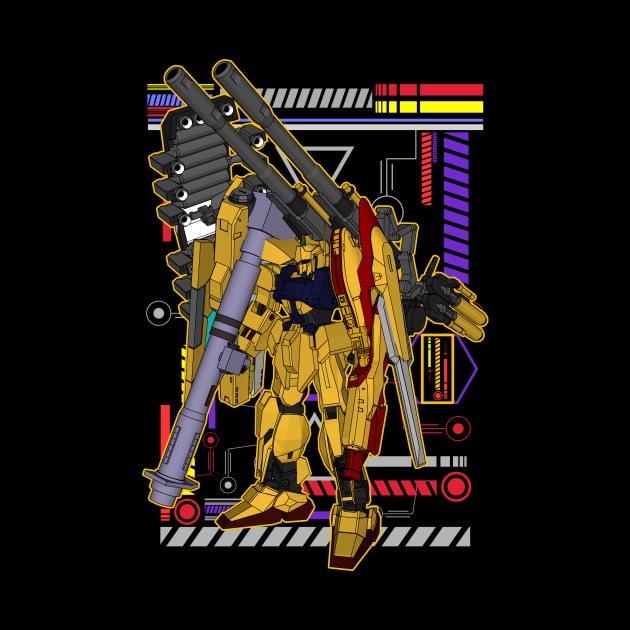 The MSN-00100 (MSN-100, MSN-001) Hyaku Shiki by gblackid