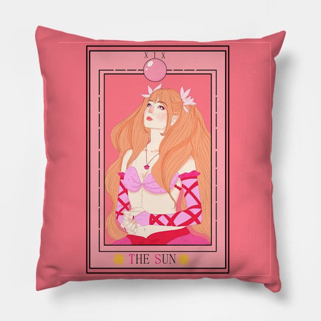 Luchia nanami Tarot Pillow by momo.store