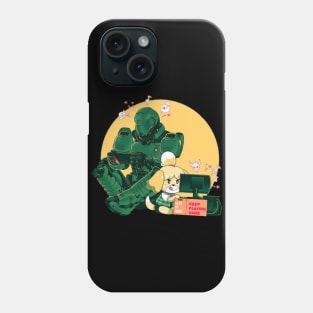 Stay at home and keep playing game Phone Case