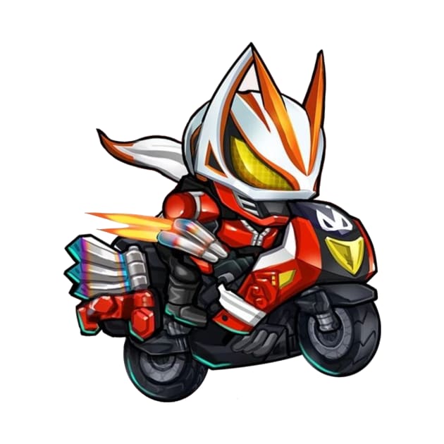 kamen rider geats by mprokolo corgi