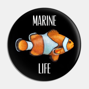 Marine life Pin