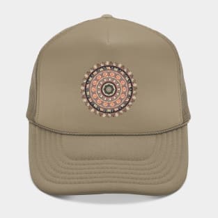 Cat Yoga Medallion Hat