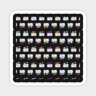 Film Slate Pride - Seamless Pattern Magnet