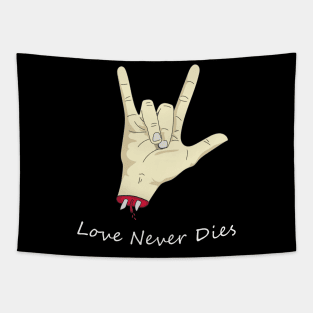 Love Never Dies Tapestry